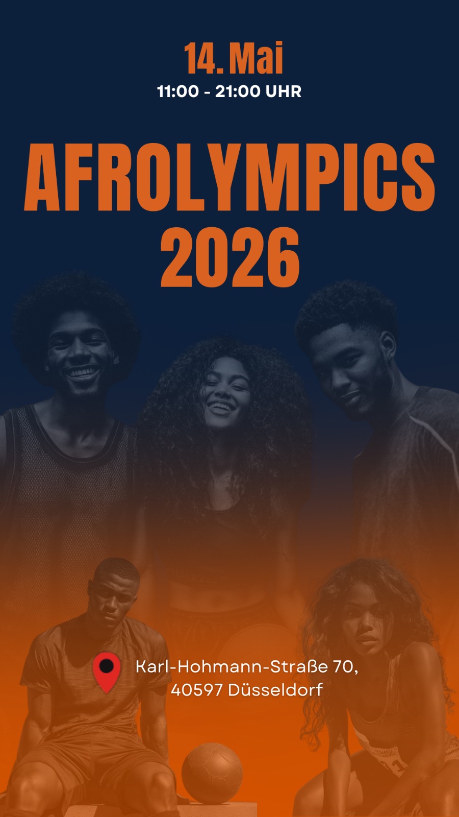 Afrolympics 2026 Flyer